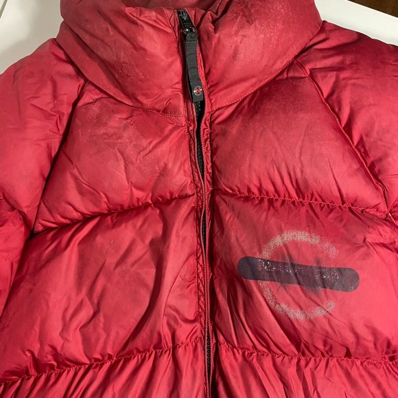 Nautica Mens Jacket Reversible Vintage Competition Puffer Coat Navy Sz XL - Picture 11 of 16